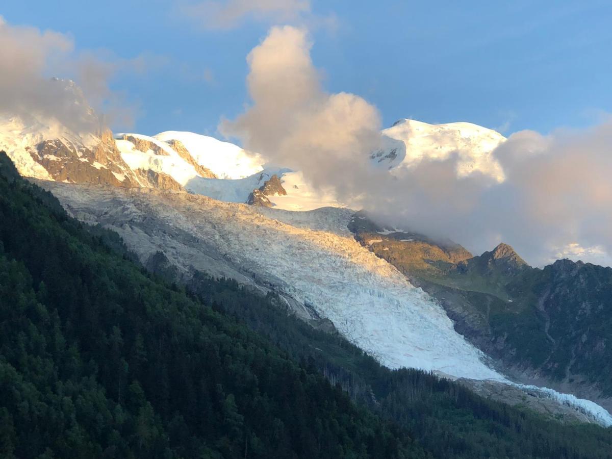 Mont Blanc 43, Vue Mont Blanc , Balcon, Parking Lägenhet Chamonix Exteriör bild