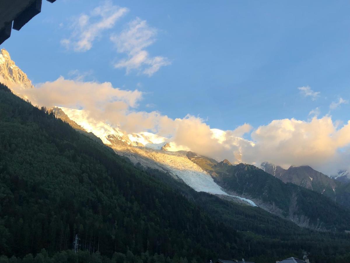 Mont Blanc 43, Vue Mont Blanc , Balcon, Parking Lägenhet Chamonix Exteriör bild